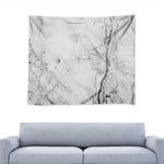 Grey Marble Stone Print Tapestry
