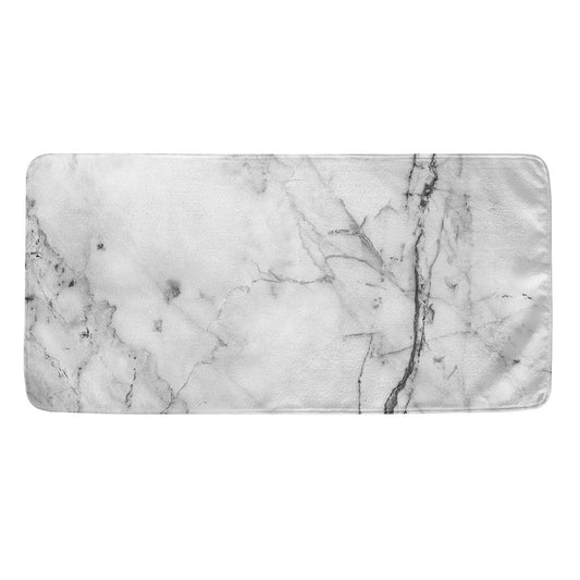 Grey Marble Stone Print Towel