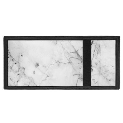 Grey Marble Stone Print Trifold Wallet