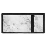 Grey Marble Stone Print Trifold Wallet