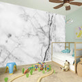 Grey Marble Stone Print Wall Sticker
