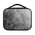 Grey Polygonal Geometric Print Classic Bible Case