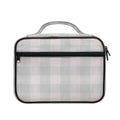 Grey Prince of Wales Check Print Briefcase Bible Bag
