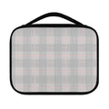 Grey Prince of Wales Check Print Classic Bible Case