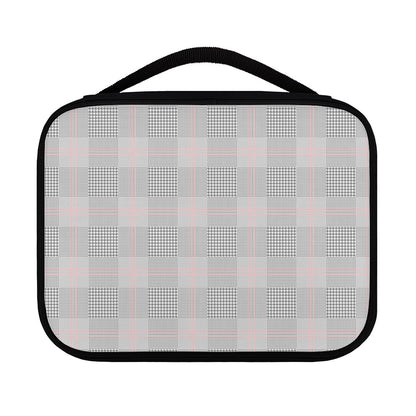 Grey Prince of Wales Check Print Classic Bible Case