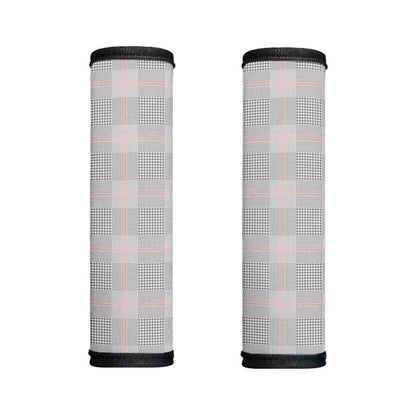 Grey Prince of Wales Check Print Handle Covers