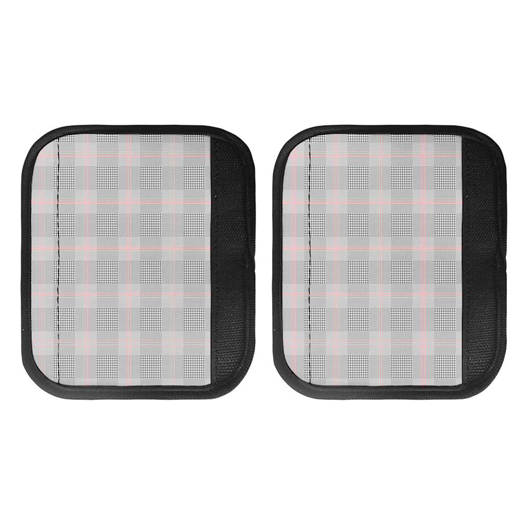 Grey Prince of Wales Check Print Handle Covers