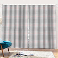 Grey Prince of Wales Check Print Pencil Pleat Curtains