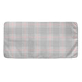 Grey Prince of Wales Check Print Towel