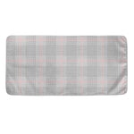 Grey Prince of Wales Check Print Towel