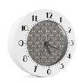 Grey Raccoon Pattern Print Alarm Clock