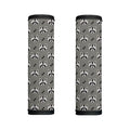 Grey Raccoon Pattern Print Handle Covers