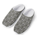 Grey Raccoon Pattern Print Mesh Casual Shoes