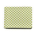 Grey Striped Alien Pattern Print Bifold Wallet