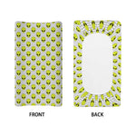 Grey Striped Alien Pattern Print Changing Pad Cover