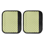 Grey Striped Alien Pattern Print Handle Covers