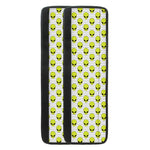 Grey Striped Alien Pattern Print Refrigerator Handle Covers