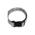 Grey Tattersall Pattern Print Dog Collar