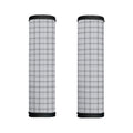 Grey Tattersall Pattern Print Handle Covers