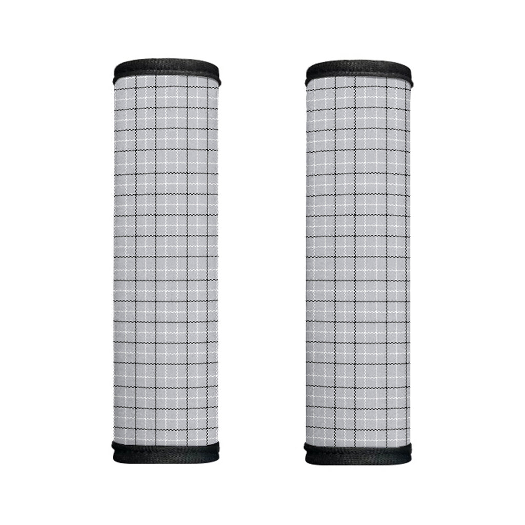 Grey Tattersall Pattern Print Handle Covers