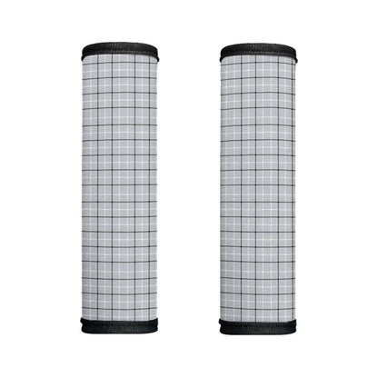 Grey Tattersall Pattern Print Handle Covers