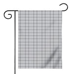 Grey Tattersall Pattern Print House Flag