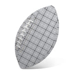 Grey Tattersall Pattern Print Rugby Ball