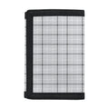 Grey Tattersall Pattern Print Trifold Wallet