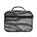 Grey Tiger Stripe Camouflage Print Briefcase Bible Bag