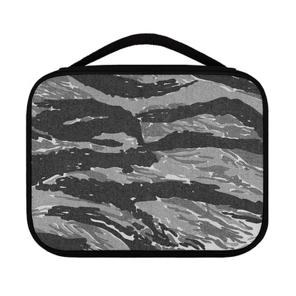 Grey Tiger Stripe Camouflage Print Classic Bible Case