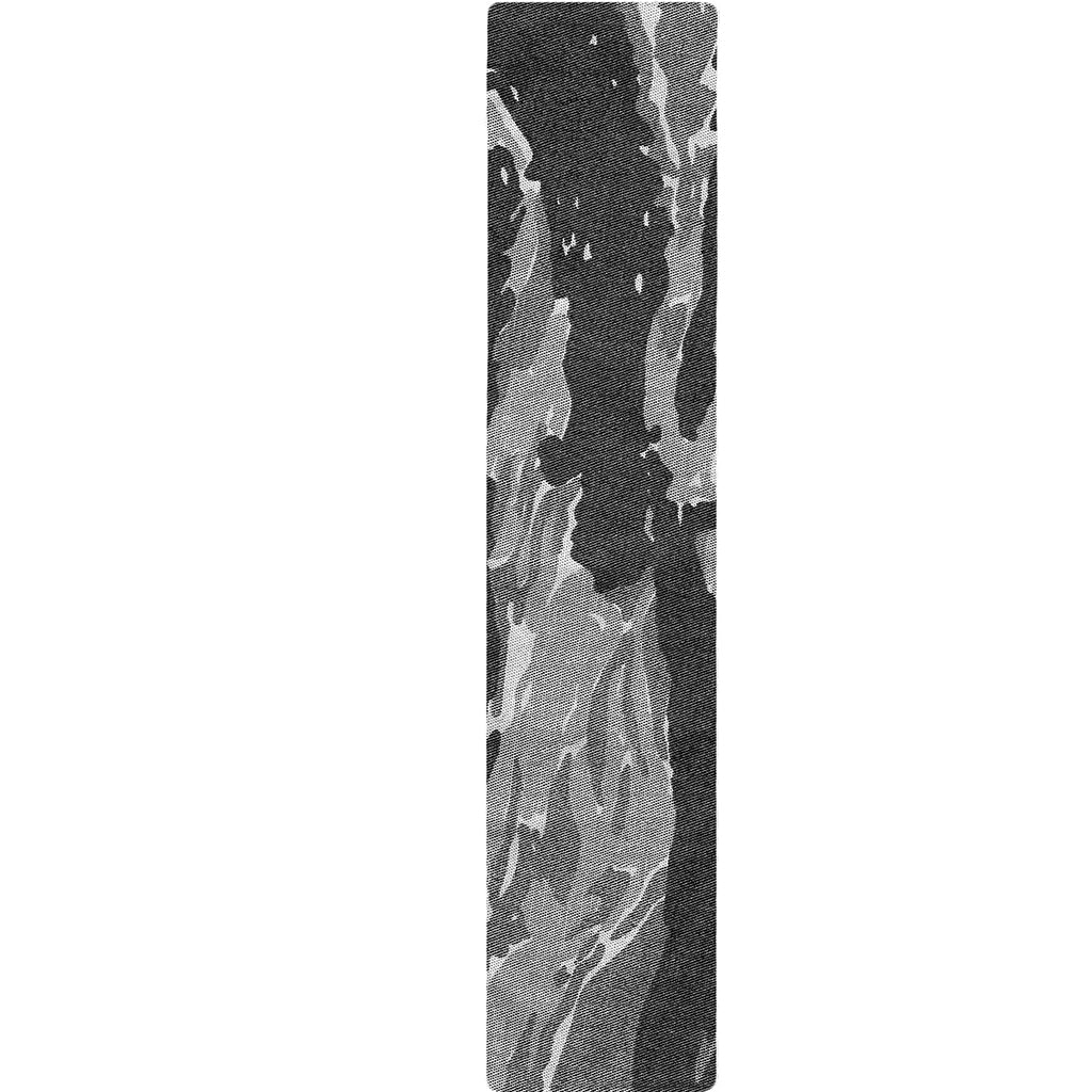 Grey Tiger Stripe Camouflage Print Table Runner
