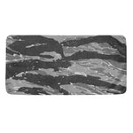 Grey Tiger Stripe Camouflage Print Towel