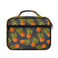 Grey Watercolor Pineapple Pattern Print Briefcase Bible Bag