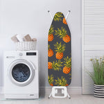 Grey Watercolor Pineapple Pattern Print Ironing Board Cover
