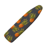Grey Watercolor Pineapple Pattern Print Ironing Board Cover