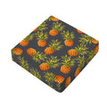 Grey Watercolor Pineapple Pattern Print Outdoor Seat Cushion Cover