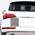 Grey Windowpane Pattern Print Car Sticker