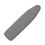 Grey Windowpane Pattern Print Ironing Board Cover