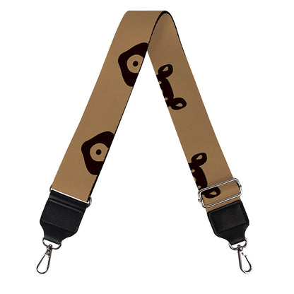 Grizzly Bear Pattern Print Bag Strap