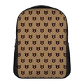 Grizzly Bear Pattern Print Casual Backpack