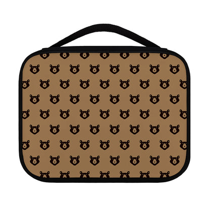 Grizzly Bear Pattern Print Classic Bible Case