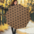 Grizzly Bear Pattern Print Foldable Umbrella