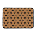 Grizzly Bear Pattern Print Kitchen Mat