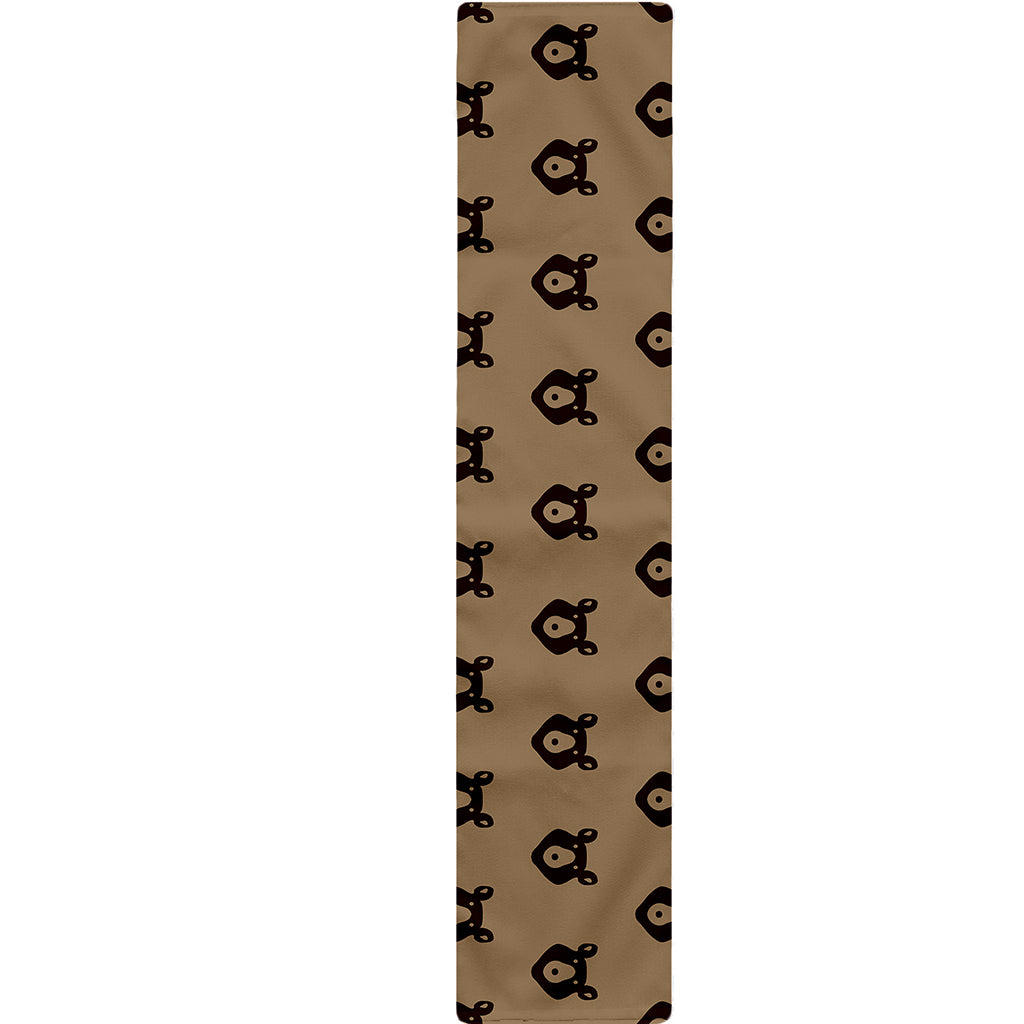 Grizzly Bear Pattern Print Table Runner
