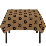 Grizzly Bear Pattern Print Tablecloth