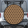 Grizzly Bear Pattern Print Tire Cover