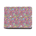 Groovy Girly Peace Pattern Print Bifold Wallet