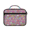 Groovy Girly Peace Pattern Print Briefcase Bible Bag
