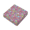 Groovy Girly Peace Pattern Print Outdoor Seat Cushion Cover