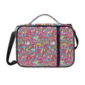 Groovy Girly Peace Pattern Print Shoulder Strap Bible Bag